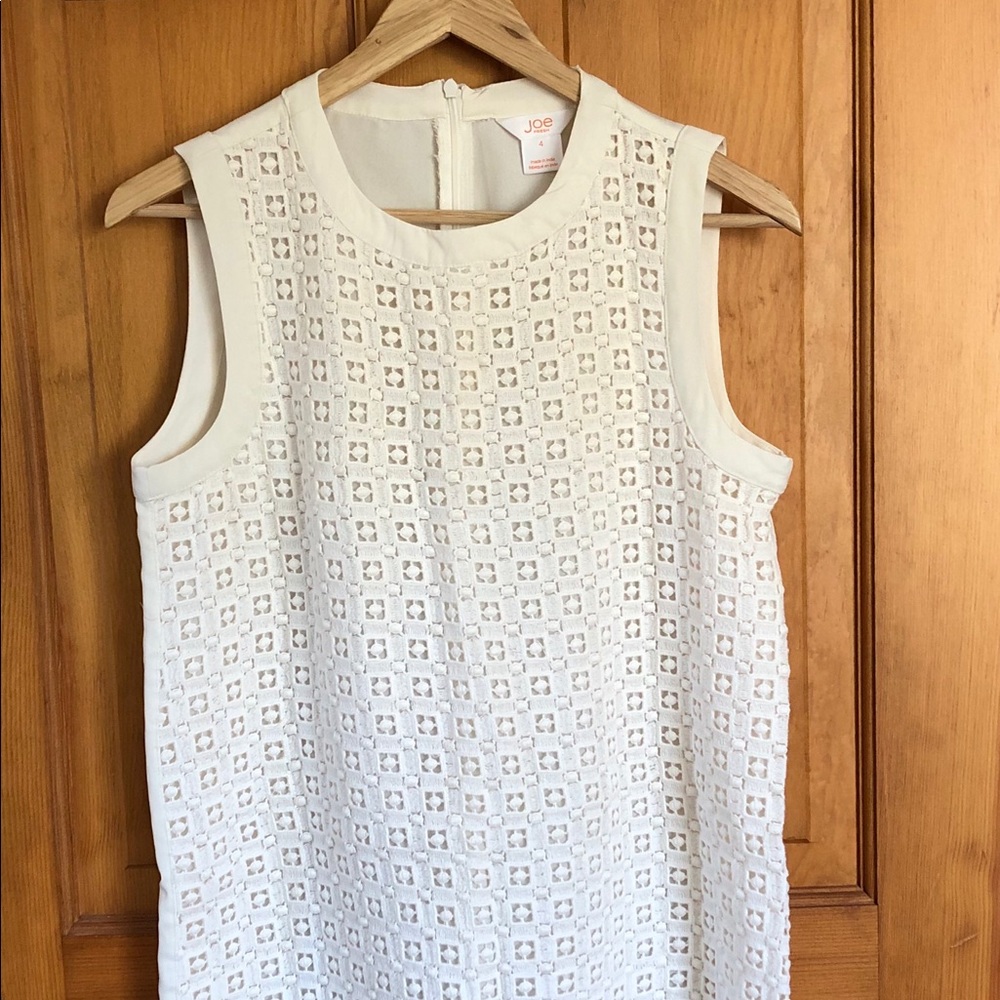 Joe Fresh Ivory Shift Dress